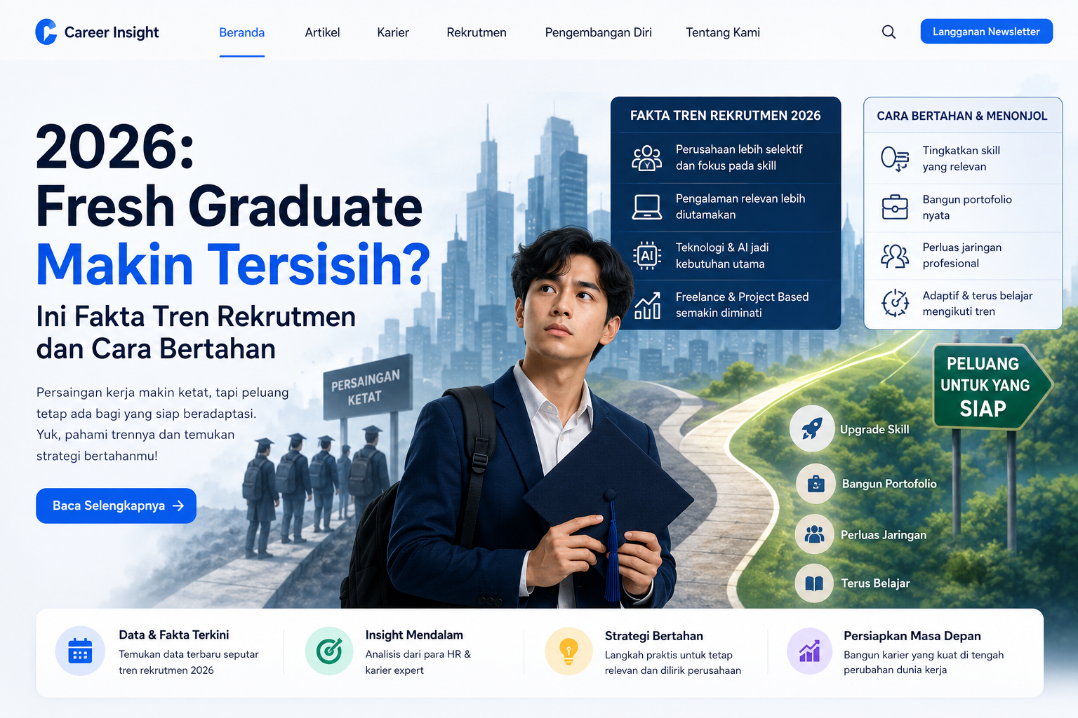 2026: Fresh Graduate Makin Tersisih? Ini Fakta Tren Rekrutmen dan Cara Bertahan