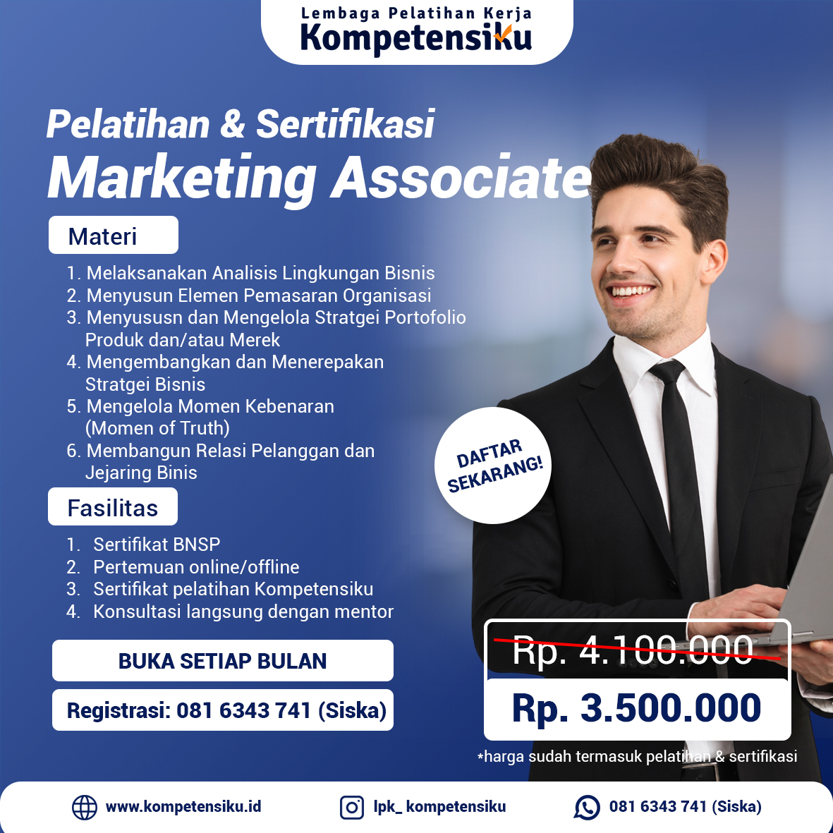 Gambar Pelatihan Marketing Associate