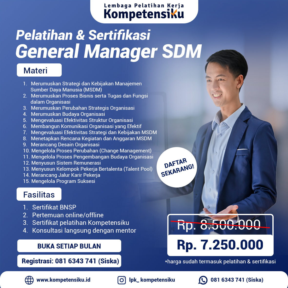 Gambar Pelatihan Batch 7 General Manager SDM