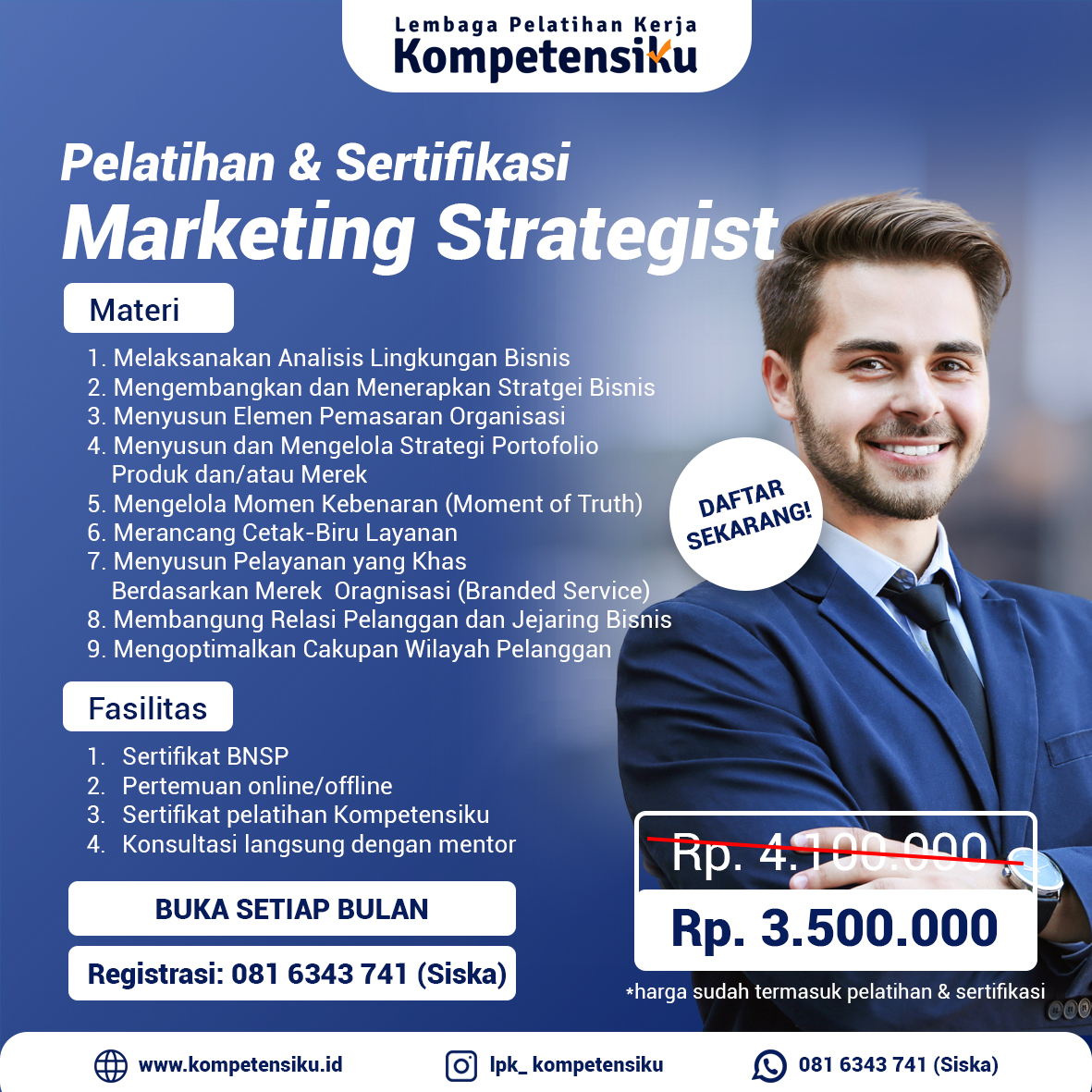 Gambar Pelatihan Marketing Strategist